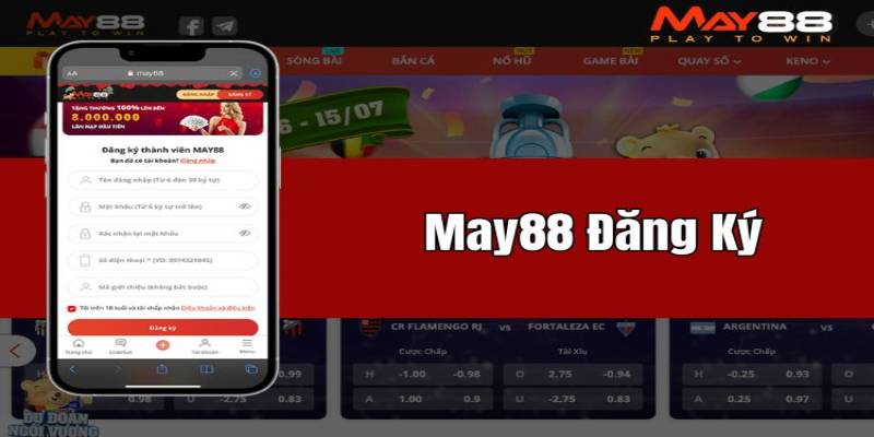 Một số lưu ý khi người chơi tiến hành đăng ký May88